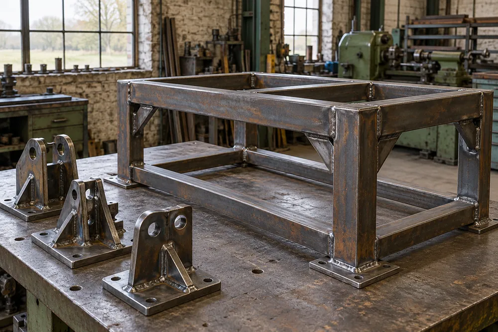 Bespoke Steel Fabrication detail in a commercial setting