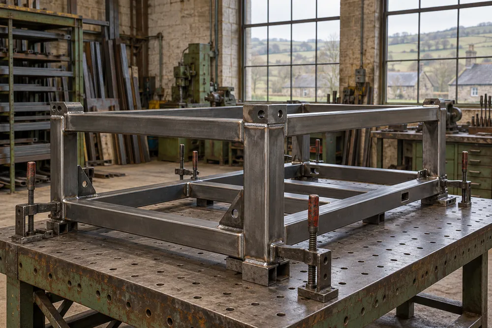 Metal Fabrication detail in a commercial setting